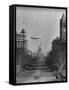 Spectators Enjoying the Celebrations, Capitol Building During Inauguration of Pres. Harry S. Truman-Ralph Morse-Framed Stretched Canvas