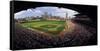 Spectators in a Stadium, Wrigley Field, Chicago Cubs, Chicago, Cook County, Illinois, USA-null-Framed Stretched Canvas