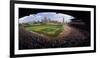 Spectators in a Stadium, Wrigley Field, Chicago Cubs, Chicago, Cook County, Illinois, USA-null-Framed Photographic Print