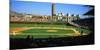 Spectators in a Stadium, Wrigley Field, Chicago Cubs, Chicago, Cook County, Illinois, USA-null-Mounted Photographic Print