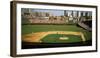 Spectators in a stadium, Wrigley Field, Chicago Cubs, Chicago, Cook County, Illinois, USA-null-Framed Photographic Print