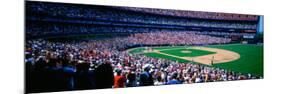 Spectators in Baseball Stadium, Shea Stadium, Flushing, Queens, New York City, New York State, US-null-Mounted Photographic Print
