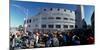 Spectators in front of a baseball stadium, U.S. Cellular Field, Chicago, Cook County, Illinois, USA-null-Mounted Photographic Print