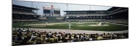 Spectators Watching a Baseball Match in a Stadium, U.S. Cellular Field, Chicago, Cook County-null-Mounted Photographic Print