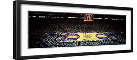 Spectators watching a basketball game, NBA 1995 All-Star Game, US Airways Center, Phoenix, Maric...-null-Framed Photographic Print