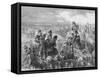 Spectators Watching a Cricket Match as They Get Ready-Gustave Doré-Framed Stretched Canvas