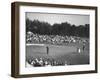 Spectators Watching as Gary Player Wins the Master's Golf Tournament-null-Framed Premium Photographic Print