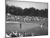 Spectators Watching as Gary Player Wins the Master's Golf Tournament-null-Mounted Premium Photographic Print