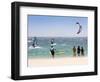 Spectators Watching Windsurfing in High Levante Winds in the Strait of Gibraltar, Valdevaqueros, Ta-Giles Bracher-Framed Photographic Print