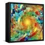 Spectral Sun-David Manlove-Framed Stretched Canvas