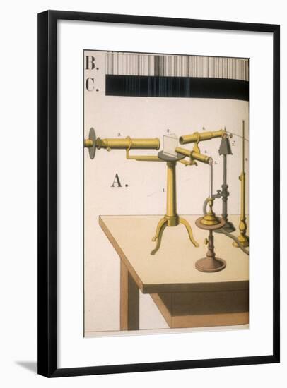 Spectroscope, 1882-null-Framed Giclee Print