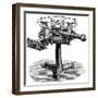 Spectroscope, 19th Century Artwork-Science Photo Library-Framed Photographic Print