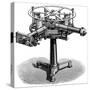 Spectroscope, 19th Century Artwork-Science Photo Library-Stretched Canvas