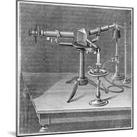 Spectroscopic Apparatus Used by Robert Wilhelm Bunsen and Gustav Robert Kirchhoff, C1895-null-Mounted Giclee Print