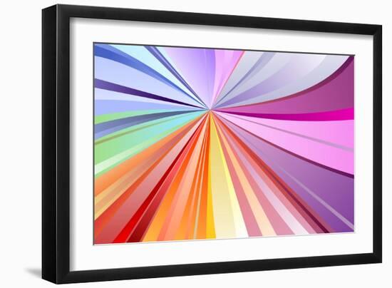 Spectrum Background-osov-Framed Art Print