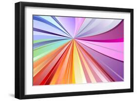 Spectrum Background-osov-Framed Art Print