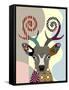 Spectrum Deer-Lanre Adefioye-Framed Stretched Canvas