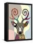 Spectrum Deer-Lanre Adefioye-Framed Stretched Canvas