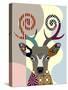 Spectrum Deer-Lanre Adefioye-Stretched Canvas