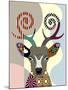 Spectrum Deer-Lanre Adefioye-Mounted Giclee Print