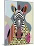 Spectrum Zebra-Lanre Adefioye-Mounted Giclee Print