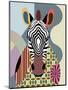 Spectrum Zebra-Lanre Adefioye-Mounted Premium Giclee Print