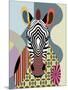 Spectrum Zebra-Lanre Adefioye-Mounted Premium Giclee Print