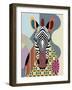 Spectrum Zebra-Lanre Adefioye-Framed Giclee Print