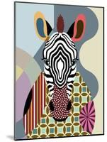 Spectrum Zebra-Lanre Adefioye-Mounted Giclee Print