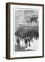 Speculators on the Corner, Ballarat, Australia, 1886-William Thomas Smedley-Framed Premium Giclee Print