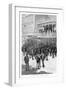 Speculators on the Corner, Ballarat, Australia, 1886-William Thomas Smedley-Framed Premium Giclee Print