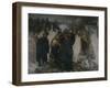 Speech before the Battle of Leuthen, 1858-Adolph von Menzel-Framed Giclee Print