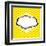 Speech Bubble Pop-Art Style-jirawatp-Framed Art Print