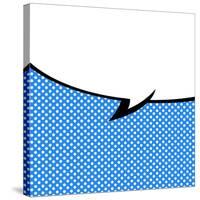 Speech Bubble Pop-Art Style-jirawatp-Stretched Canvas