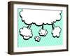 Speech Bubble Pop Art-KiddaiKiddee Studio-Framed Art Print