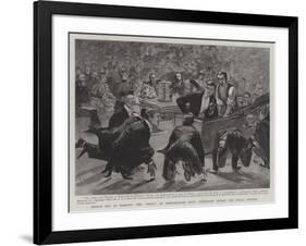 Speech Day at Harrow, the Frogs of Aristophanes Being Performed before the Royal Visitors-Sydney Prior Hall-Framed Giclee Print