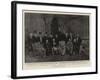 Speech Day at Wellington College, a Group of Royal Distinguished Visitors-null-Framed Giclee Print