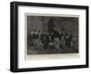 Speech Day at Wellington College, a Group of Royal Distinguished Visitors-null-Framed Giclee Print