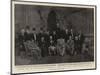 Speech Day at Wellington College, a Group of Royal Distinguished Visitors-null-Mounted Giclee Print