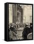 Speech of Alphonse XII at the Opening Session of the Courts of the Kingdom, 1877-null-Framed Stretched Canvas