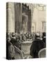 Speech of Alphonse XII at the Opening Session of the Courts of the Kingdom, 1877-null-Stretched Canvas