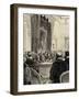 Speech of Alphonse XII at the Opening Session of the Courts of the Kingdom, 1877-null-Framed Giclee Print