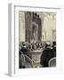 Speech of Alphonse XII at the Opening Session of the Courts of the Kingdom, 1877-null-Framed Giclee Print