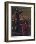 'Speech of the Marquis del Vasto', c1540, (c1934)-Titian-Framed Giclee Print