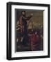 'Speech of the Marquis del Vasto', c1540, (c1934)-Titian-Framed Giclee Print