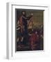 'Speech of the Marquis del Vasto', c1540, (c1934)-Titian-Framed Giclee Print