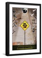 Speech Zone-Anthony Freda-Framed Giclee Print