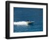 Speed Boat, Assos, Kefalonia (Cephalonia), Ionian Islands, Greece-R H Productions-Framed Photographic Print