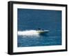 Speed Boat, Assos, Kefalonia (Cephalonia), Ionian Islands, Greece-R H Productions-Framed Photographic Print