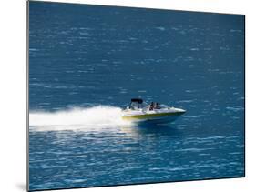 Speed Boat, Assos, Kefalonia (Cephalonia), Ionian Islands, Greece-R H Productions-Mounted Photographic Print